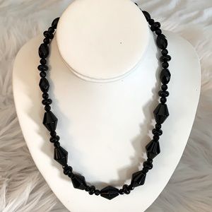 Jay King Mine Finds Black Chalcedony Necklace